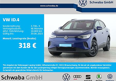 VW ID.4 Volkswagen Pro Performance 82 kW/h Wärmep.*AHK*8-fach