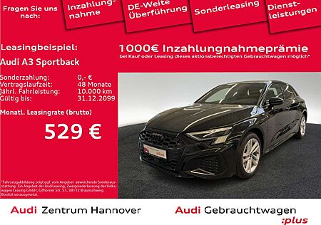 Audi A3 S line 45 TFSIe Matrix B&O Navi ACC
