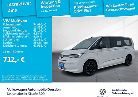 VW T7 Multivan Volkswagen 1.4 TSI eHybrid DSG Navi HUD LED Kam