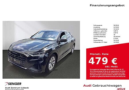 Audi Q8 55 TFSI e quattro S line AHK HD-Matrix Luft
