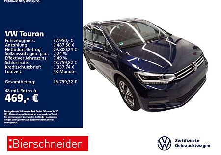 VW Touran Volkswagen 2.0 TDI DSG Highline AHK PANO NAVI LED