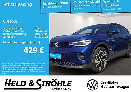 VW ID.4 Volkswagen Pro 4MOTION AHK PANO MATRIX NAVI HuD WÄPU