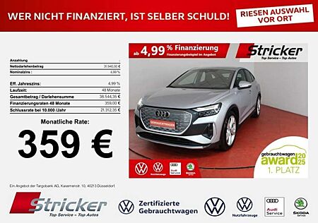 Audi Q4 e-tron S-Line quattro 220/77 359,-ohne Anzahlung Navi Ka