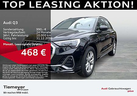 Audi Q3 35 TDI S LINE LEDER eSITZE KAMERA NAVI+
