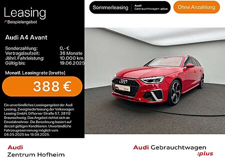 Audi A4 40 TFSI qu 2x S line S tro*Pano*LED*Vir