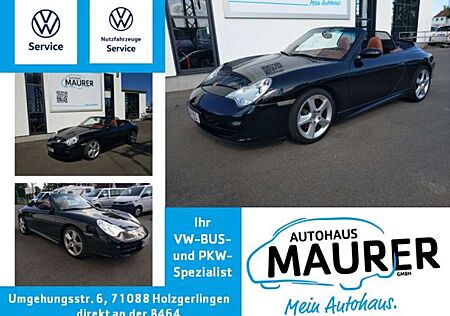 Porsche 996 911 Carrera Cabrio 3,6 Klapppenauspuff Leder Navi