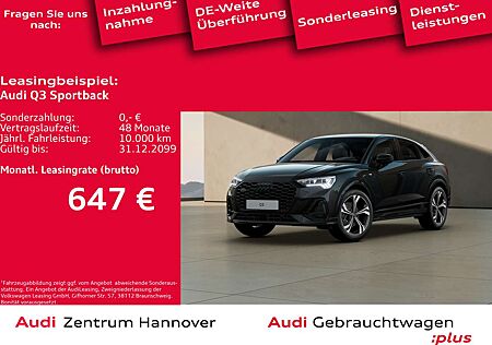 Audi Q3 S line 40 TDI quattro Matrix Leder