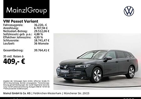VW Passat Variant Volkswagen 2.0 TDI DSG Business Kamera ACC