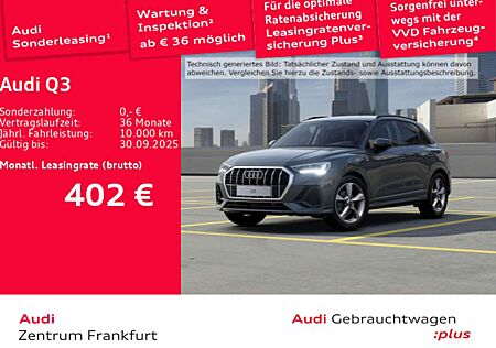 Audi Q3 35 TFSI S tronic S line LED AHK ACC Standheiz