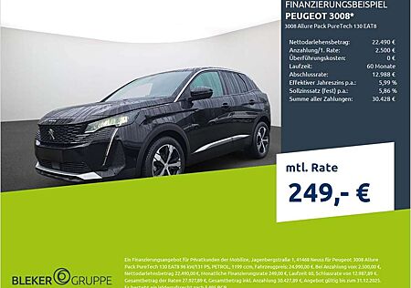 Peugeot 3008 Allure Pack PureTech 130 EAT8