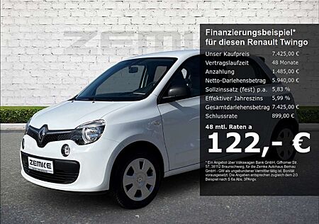 Renault Twingo 1.0 SCe 70 Life Alarm Berganfahrass. GA Speedlimit