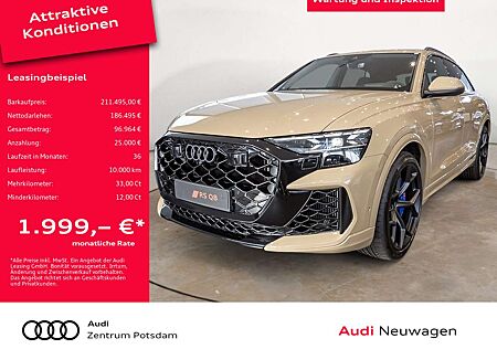 Audi RS Q8 SUV performance B&O LASER 360° STANDHZ