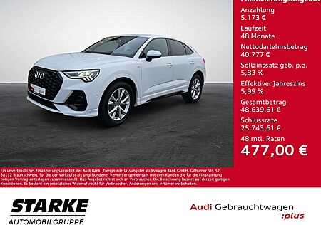 Audi Q3 Sportback 45 TFSI S tronic S line NaviPlus Matr...