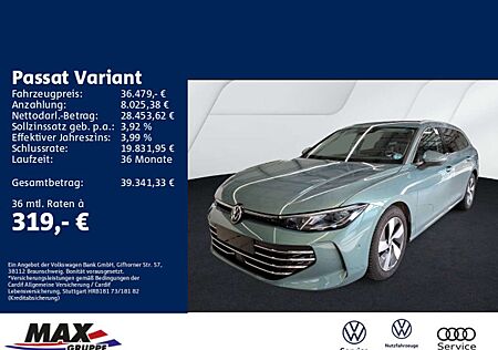 VW Passat Variant Volkswagen 2.0 TDI DSG ELEGANCE AHK+IQ.LIGHT