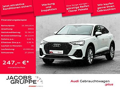 Audi Q3 Sportback 35TFSI S line/Black/ACC/AHK/Navi+