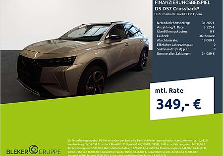 DS Automobiles DS7 Crossback DS 7 Crossback BlueHDi 130 Opera