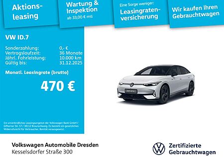 VW ID.7 Volkswagen GTX AHZV Kamera Navi LED Navi HUD