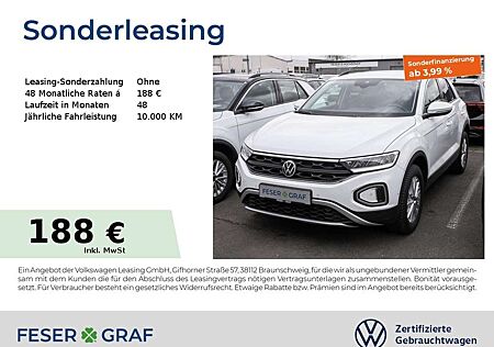 VW T-Roc Volkswagen Life 1.0 TSI Navi LED SiHz ParkAssist DigiCockpit