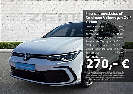 VW Golf Variant gebraucht kaufen VW Golf Variant Volkswagen VIII 1.5 eTSI DSG R-Line Sportpaket Navi Digitales