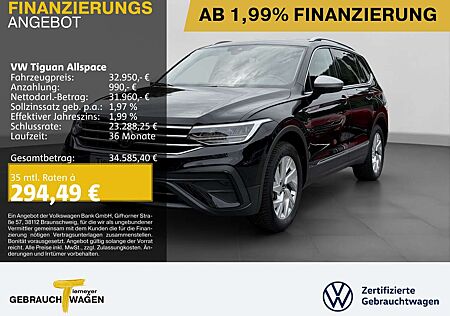 VW Tiguan Allspace Volkswagen 1.5 TSI DSG LIFE 7-SITZE AHK LED