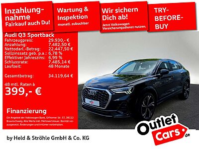 Audi Q3 45 TFSI e AHK LED NAV+ ALU20" PDC