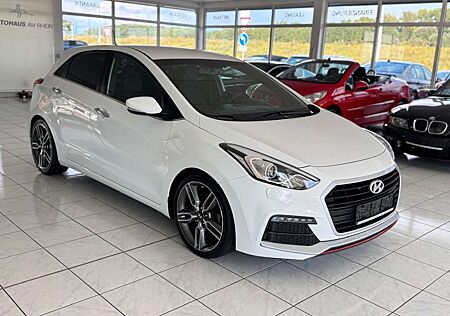 Hyundai i30 Turbo+Scheckheft+8-fach+Navi+Leder+Keyless-GO