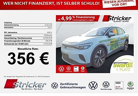 VW ID.4 Volkswagen Pro Performance Fahrschule! 356,-ohne Anzahlung K
