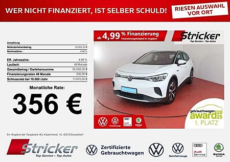 VW ID.4 Volkswagen Pro Performance Fahrschule! 356,-ohne Anzahlung K