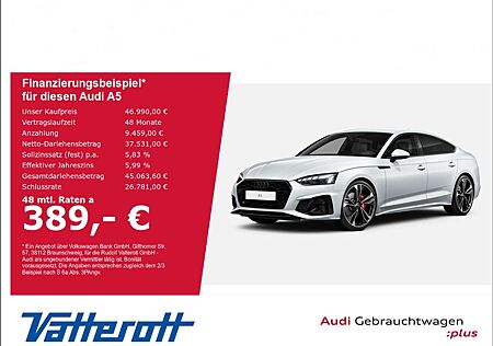Audi A5 Sportback 40 TDI S line competition edition AHK