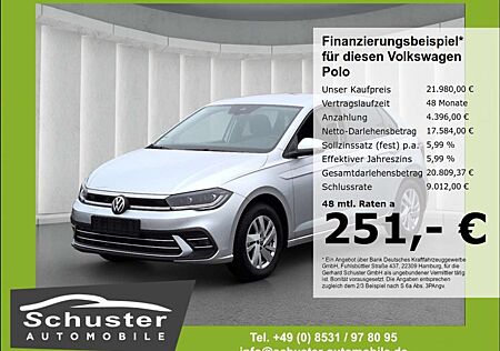 VW Polo Volkswagen Style 1.0TSI*DSG IQ-LED ACC Navi digCockp