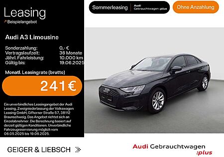 Audi A3 30 TFSI*NAVI-PLUS*VIRTUAL*PDC*SHZ*K