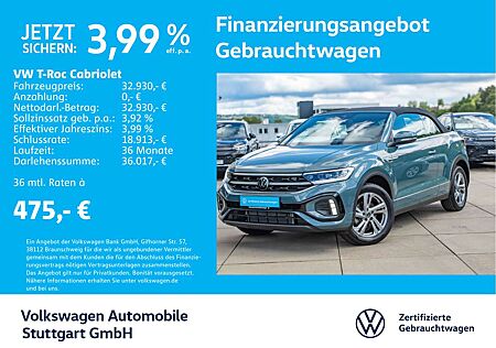VW T-Roc Volkswagen 1.5 TSI DSG Navi AHK Kamera Stdh