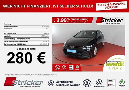VW Golf Volkswagen GTI 2.0TSI DSG 280,-ohne Anzahlung App-Connect