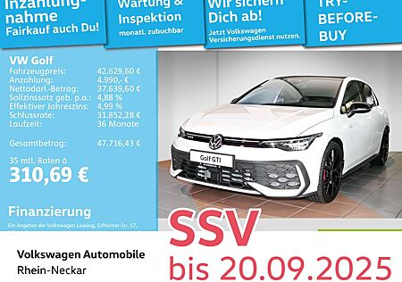 VW Golf GTI Volkswagen Golf VIII 2.0 TSI GTI sound LED uvm