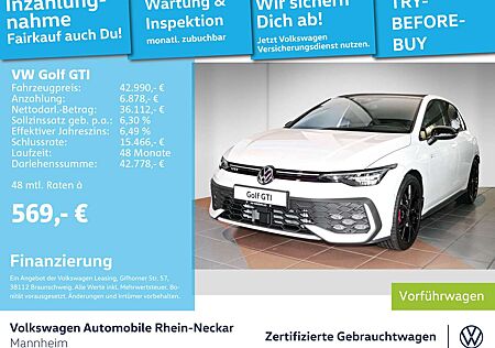 VW Golf GTI Volkswagen Golf VIII 2.0 TSI GTI sound LED uvm