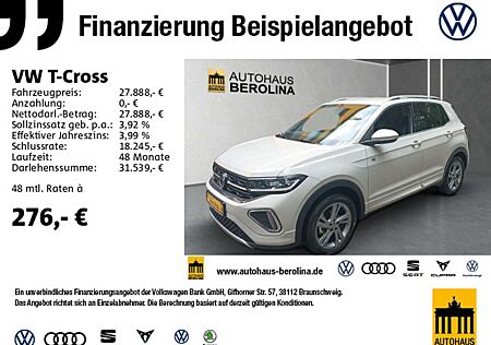 VW T-Cross Volkswagen 1.5 TSI R-Line DSG *MATRIX*NAVI*R-CAM*