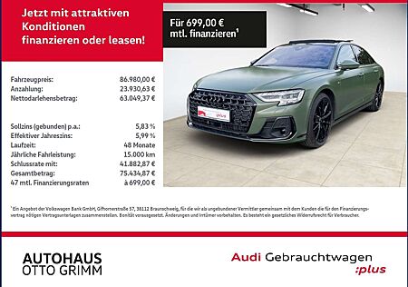 Audi A8 50 TDI quattro Tiptronic Matrix LED B&O
