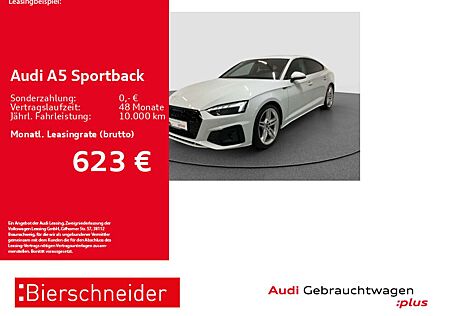 Audi A5 40 TDI qu S-Line Black MATRIX HuD