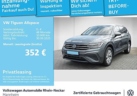 VW Tiguan Allspace Volkswagen 1.5 TSI Life DSG 7-Sitzer Navi A