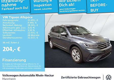 VW Tiguan Allspace Volkswagen 1.5 TSI Life DSG 7-Sitzer Navi A