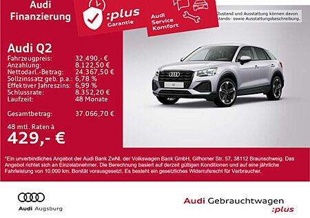 Audi Q2 advanced 35 TFSI S tronic 8-fach bereift