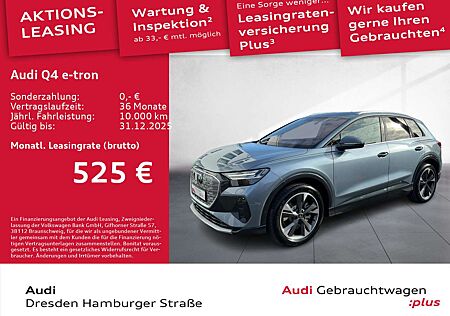 Audi Q4 e-tron 45 quattro Matrix Wärmepumpe Pano AHZV