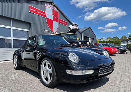 Porsche 993 911 Carrera Cabrio Deutsch 2. Hand Scheckh.