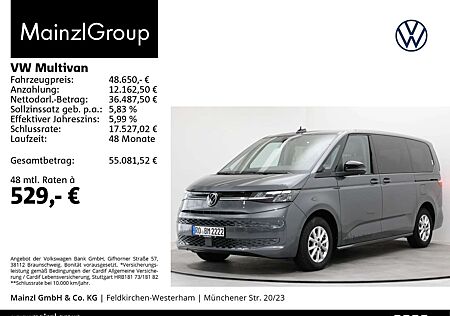 VW T7 Multivan Volkswagen LR 2.0 TDI DSG Life AHK SHZ Kam 7-S.
