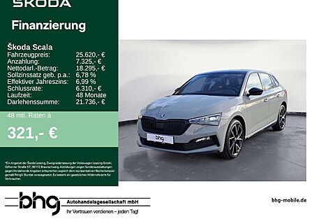 Skoda Scala 1.5 TSI DSG *MONTE CARLO* *AHK*PANODACH*VI
