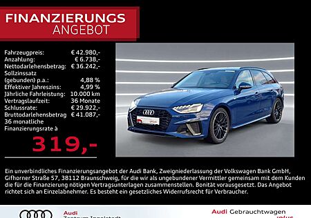 Audi A4 Avant 35 TDI MATRIX AHK ACC NAVI 18" S line