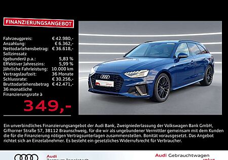 Audi A4 Avant 35 TDI MATRIX AHK ACC NAVI 18" S line