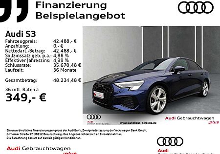Audi S3 Lim. *MATRIX*B&O*R-CAM*Opt.-Schwarz+*NAV+*