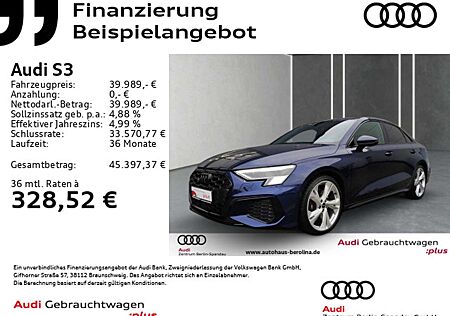 Audi S3 Lim. *MATRIX*B&O*R-CAM*Opt.-Schwarz+*NAV+*