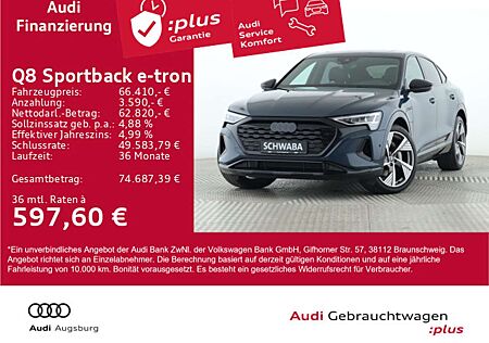 Audi Q8 e-tron 55 114 kW/h*PANO*AHK*8-fach